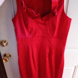 Red Silk Dress